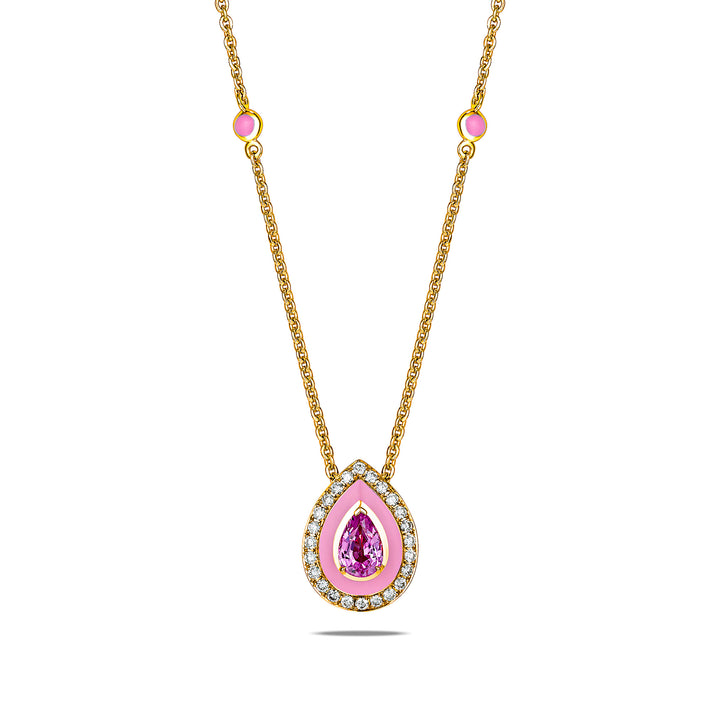 Rosa Pear Pendant