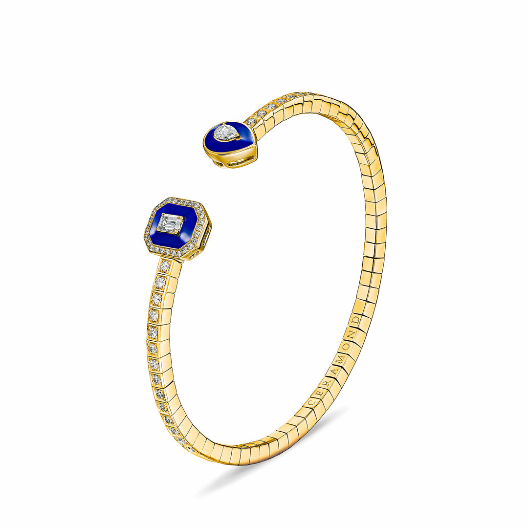 Toi Et Moi Diamond Bracelet in Yellow Gold