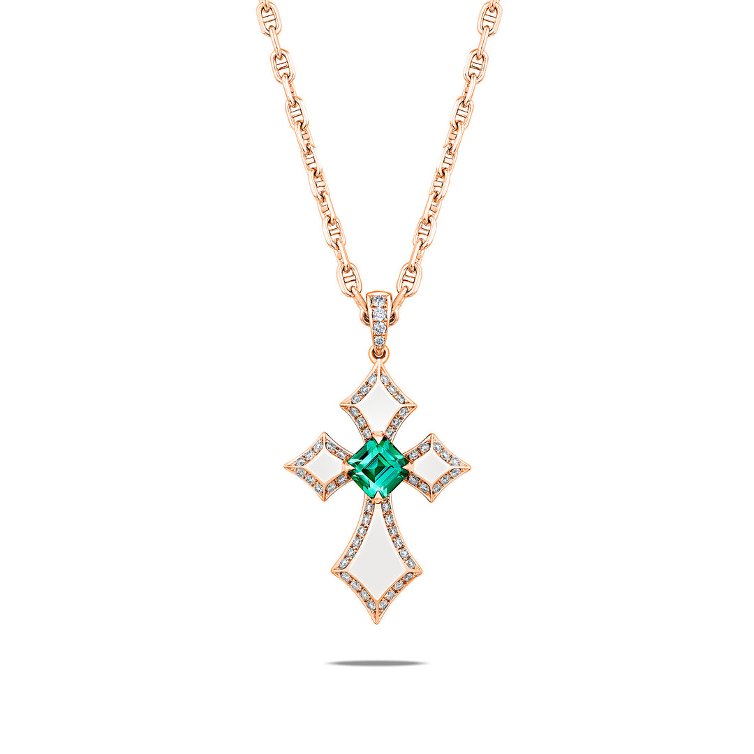 LAITHOS ICON EMERALD PENDANT