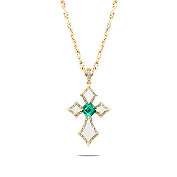 LAITHOS ICON EMERALD PENDANT
