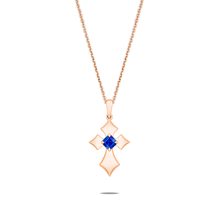 LAITHOS ORO SAPPHIRE PENDANT