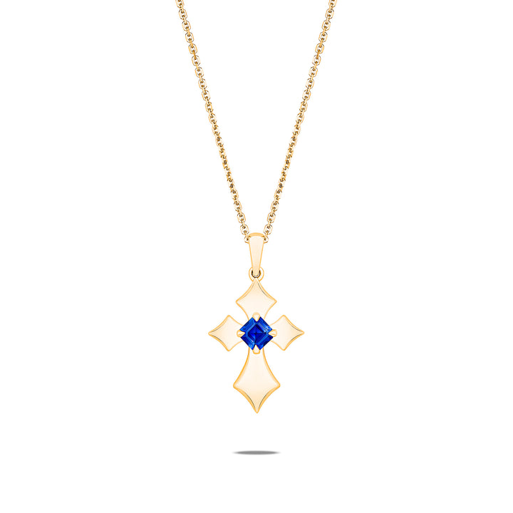 LAITHOS ORO SAPPHIRE PENDANT