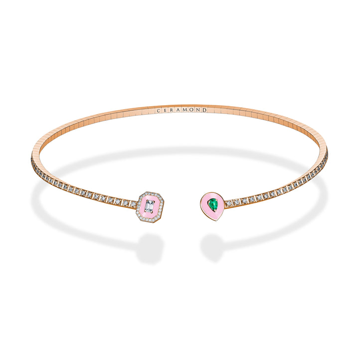 Toi Et Moi Emerald Choker